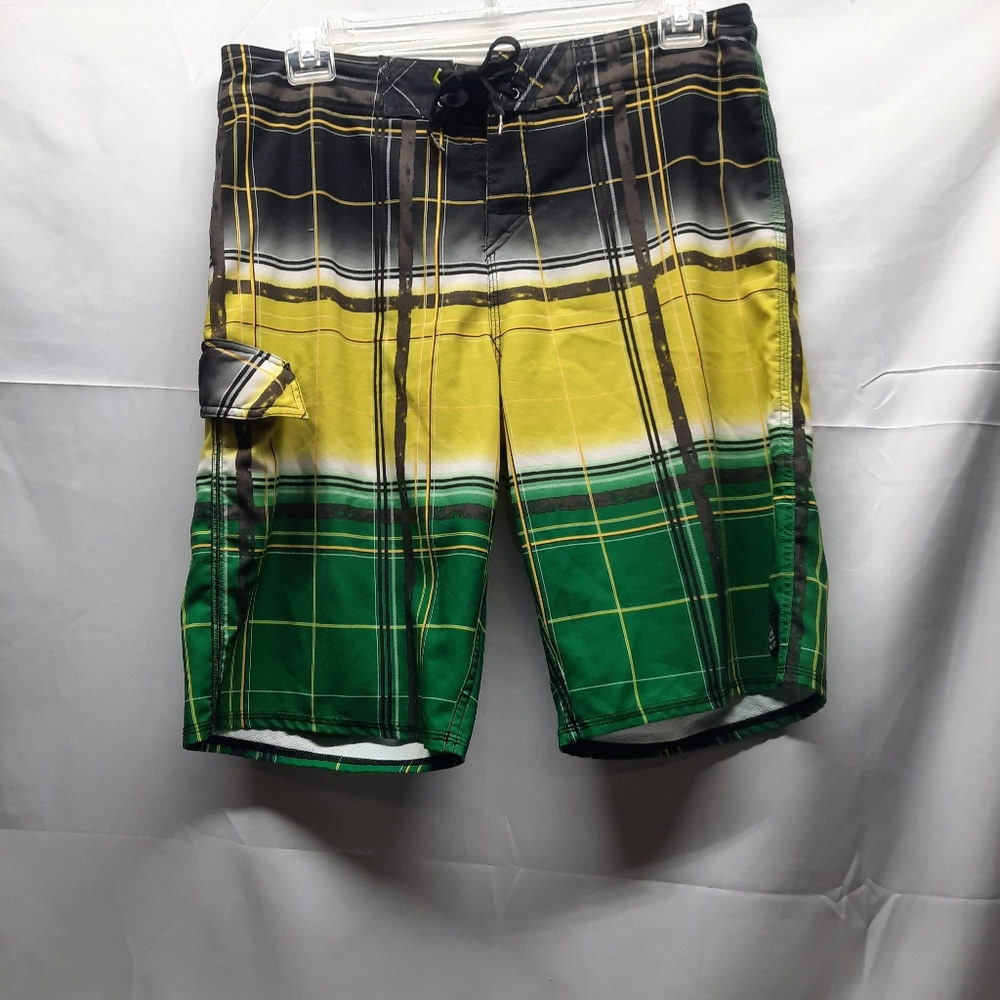 5/$30.00 Quicksilver Cypher Swim Trunks/Board Shorts  34